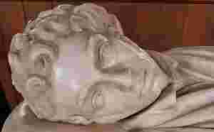 Robert Southey's effigy