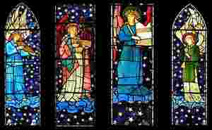 Morris & Co. window in Staveley